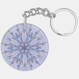 Double Double Snowflakes Limited Edition Key Ring