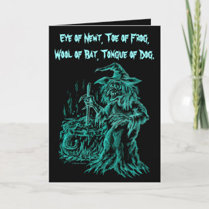 Double, Double, Toil and Trouble Card