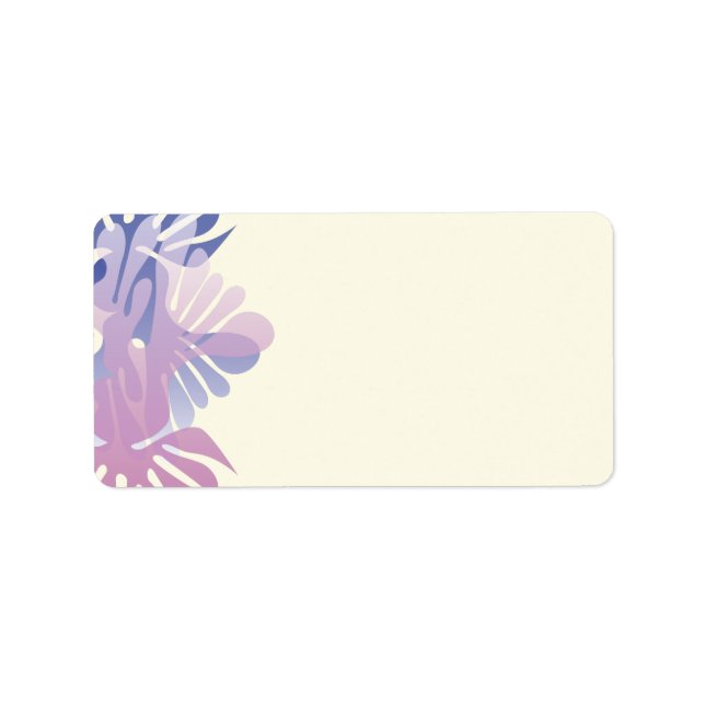 Double Doves Invitation Return Address Label (Front)