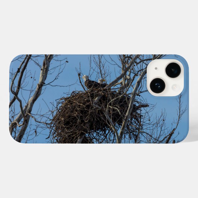 Double Eagle Trouble iPhone Case (Back (Horizontal))