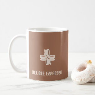 Double espresso A Blend of Elegance and Warmth Coffee Mug