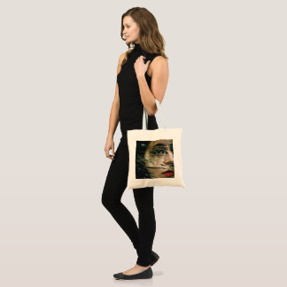 Double Exposure pic tote bag