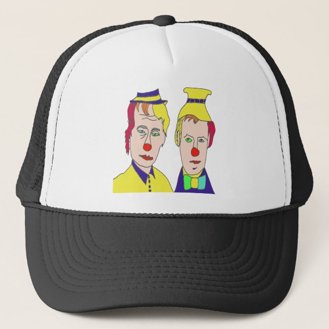 DOUBLE FACE 1.PNG TRUCKER HAT (Front)