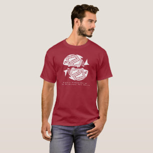 Double Fish, Mimbres Pottery Design T-Shirt