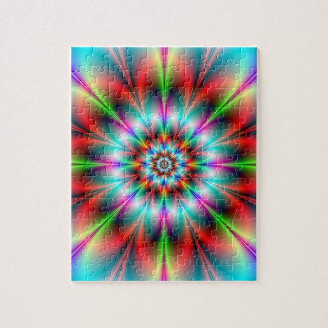 Double Flower Puzzle (Vertical)