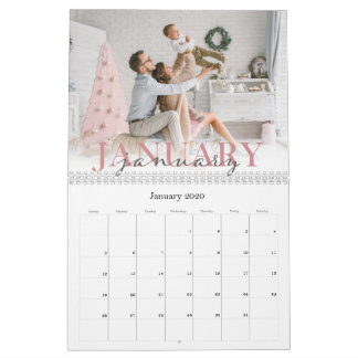 Double Font | 2026 Photo Calendar