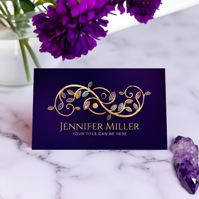 Double Golden Spiral and Yin Yang Business Card (Creator Uploaded)