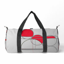 double-graphic sport bag