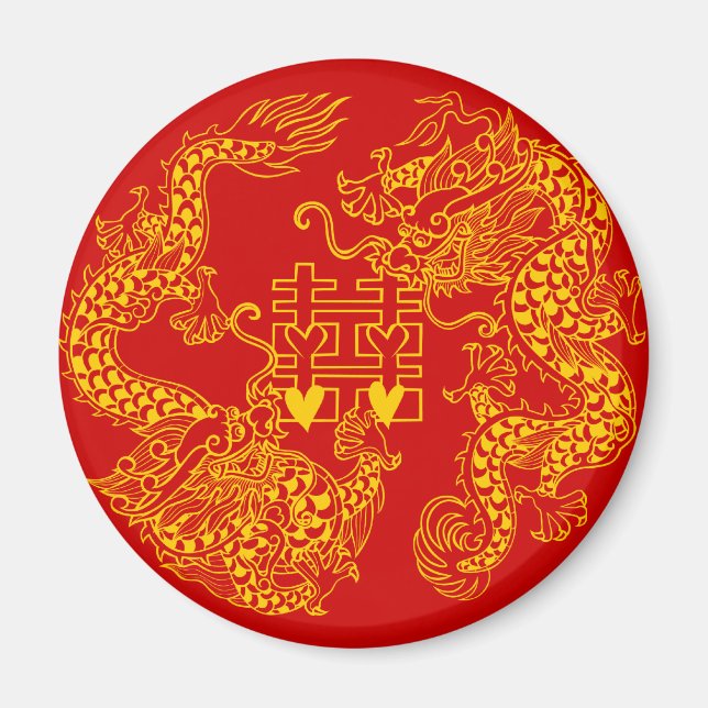 Double Happiness Magnet (Front)