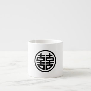 Double Happiness White Espresso Speciality Mug