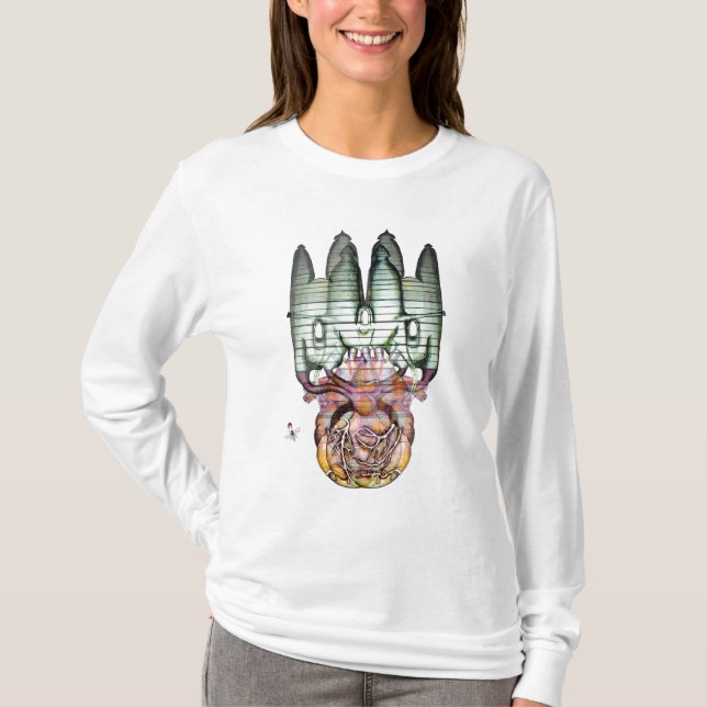 double heart fort T-Shirt (Front)