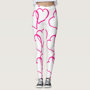 Double heart leggings