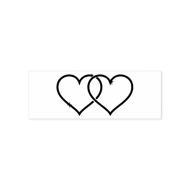 Double Hearts Stamp (Design)