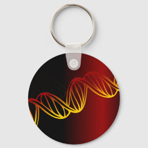 Double Helix Key Ring