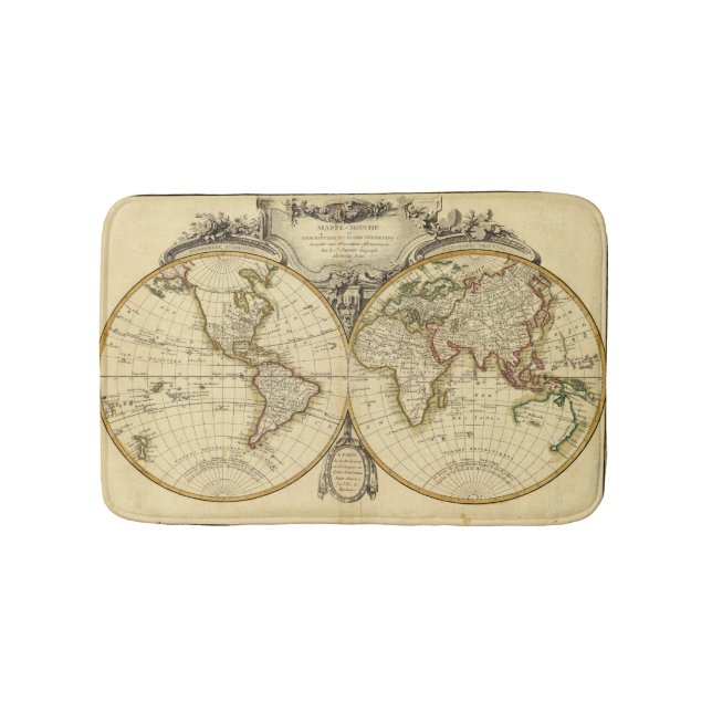 Double Hemisphere Bath Mat (Front)