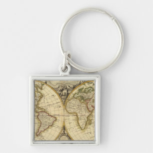 Double Hemisphere Key Ring