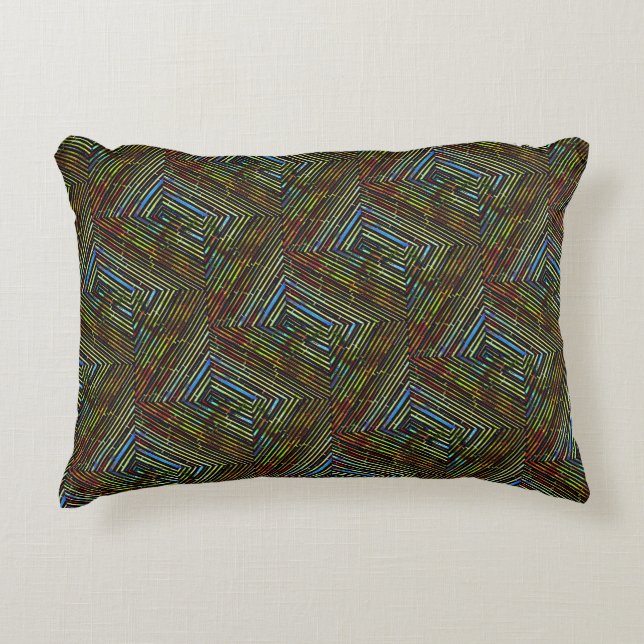 Double Herringbone Decorative Cushion (Front)
