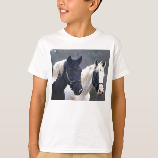 Double horse kids shirt (Front)