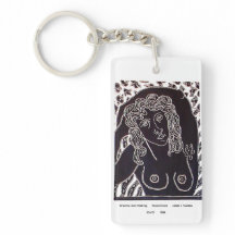 Double Image Acrylic Keychain 