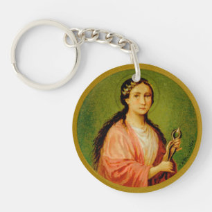 Double Image St. Apollonia (BLA 001) Key Ring