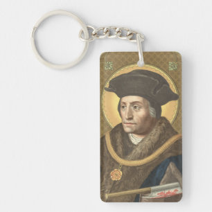 Double Image St. Thomas More (SAU 026) Key Ring