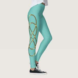 Double Infinity antique gold + your ideas Leggings