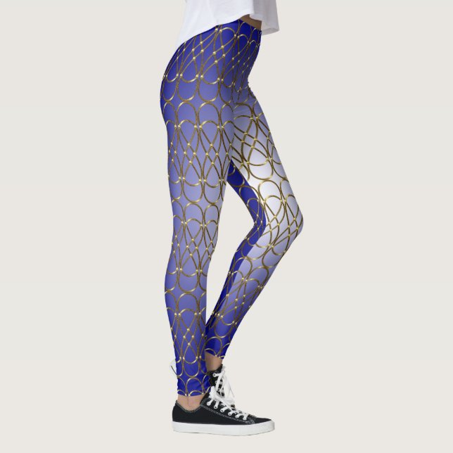 Double Infinity antique gold + your ideas Leggings (Right)