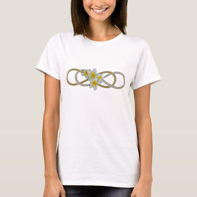 Double Infinity BiColor Frangipani T-Shirt (Front)