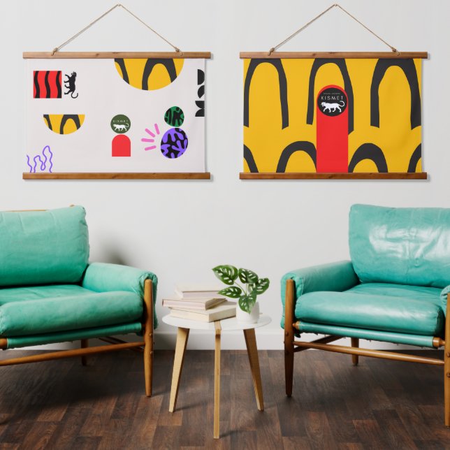 Double Kismet Hanging Tapestry (Living Room)