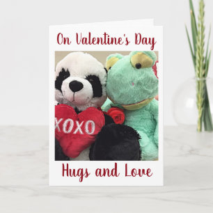 **DOUBLE LOVE TO YOU** ON VALENTINE'S DAY HOLIDAY CARD