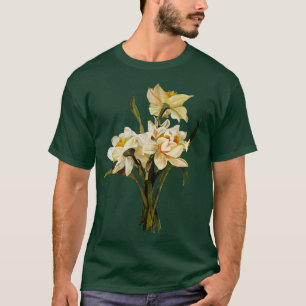 Double Narcissi Spring Flower Daffodil Bouquet Cut T-Shirt