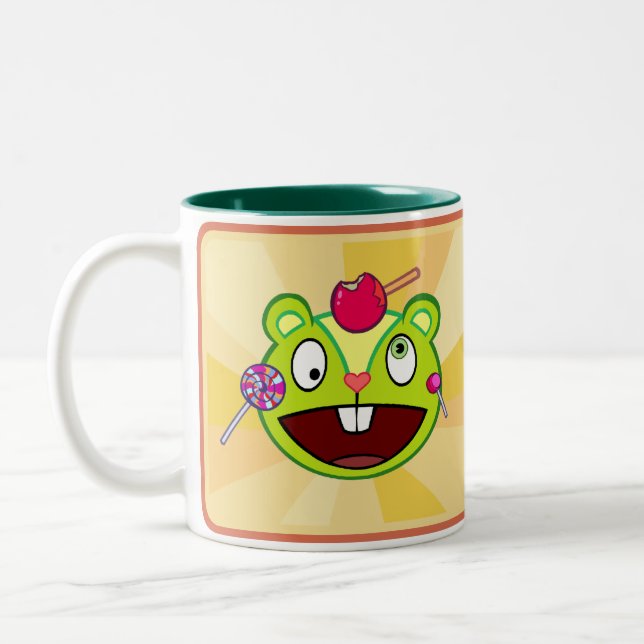 Double Nutty Two-Tone Coffee Mug (Left)