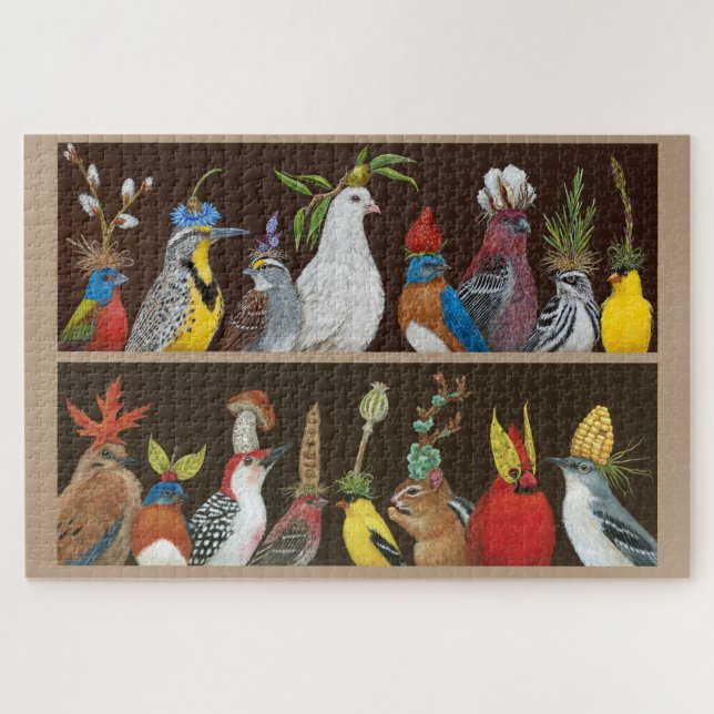 Double party puzzle (Horizontal)