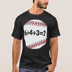 Double Play Baseball Team 6 4 3 2 Baseball basebal T-Shirt