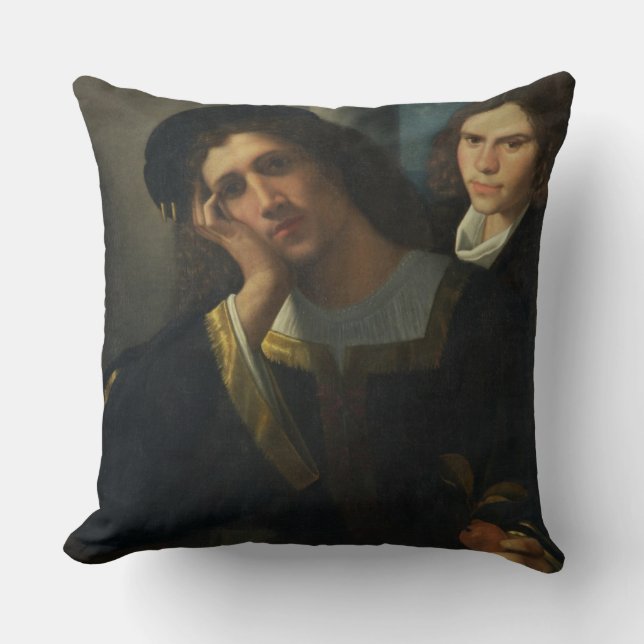 Double Portrait, c.1502 Cushion (Front)