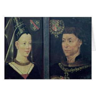 Double portrait of Charles le Temeraire  Duke