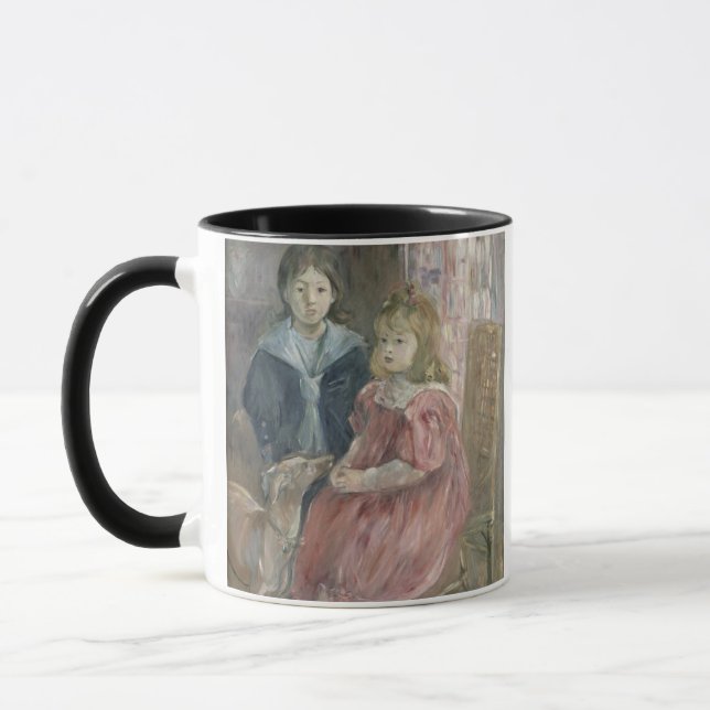 Double portrait of Charley and Jeannie Thomas, chi Mug (Left)