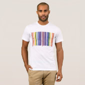 Double Rainbow Barcode T-Shirt (Front Full)