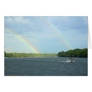 Double Rainbow Card