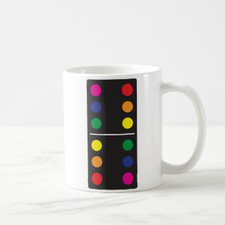 Double Rainbow Domino Coffee Mug