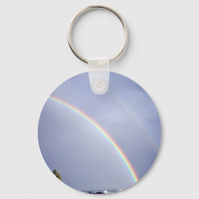 Double Rainbow Key Ring (Front)