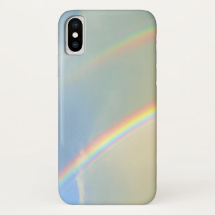 Double Rainbow Photography iPhone X Case