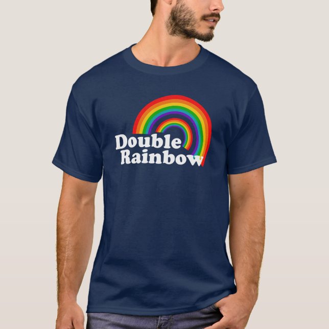 Double Rainbow T-Shirt (Front)