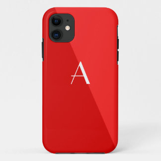 Double Red Monogram iPhone 5 Case