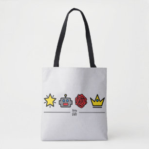 Double Robots& Tote Bag
