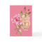 Double Rose - Pink - Greeting Card - blank inside