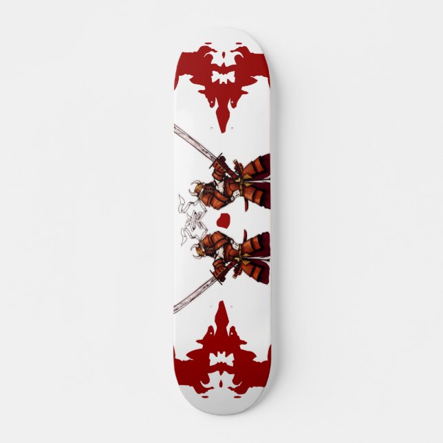 Double Samurai Skateboard (Front)