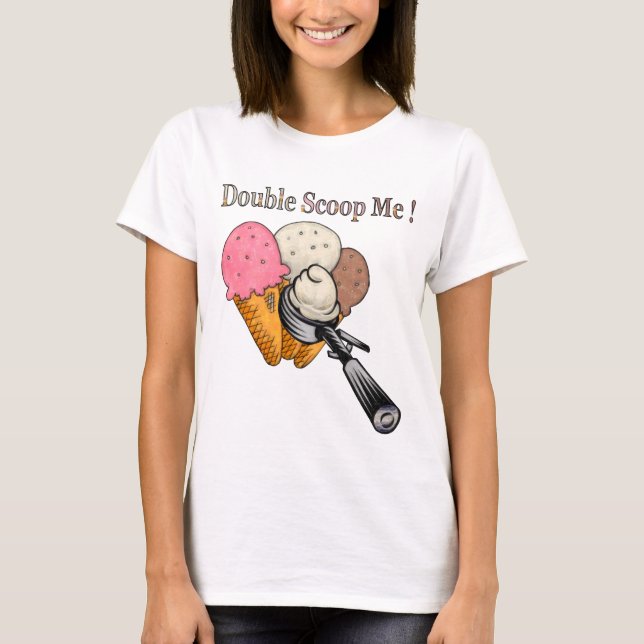 Double Scoop T-Shirt (Front)