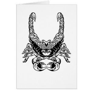 Double Scorpion Design & Peace Sign