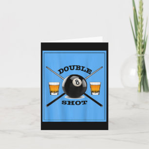 Double Shot 8 Ball Card